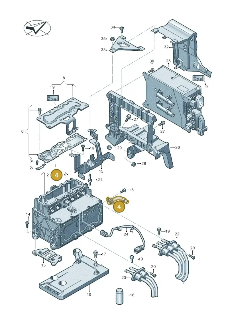 3G0121132 — SEAT Tarraco FR (2018-2024) diagram 597907080, position 4
