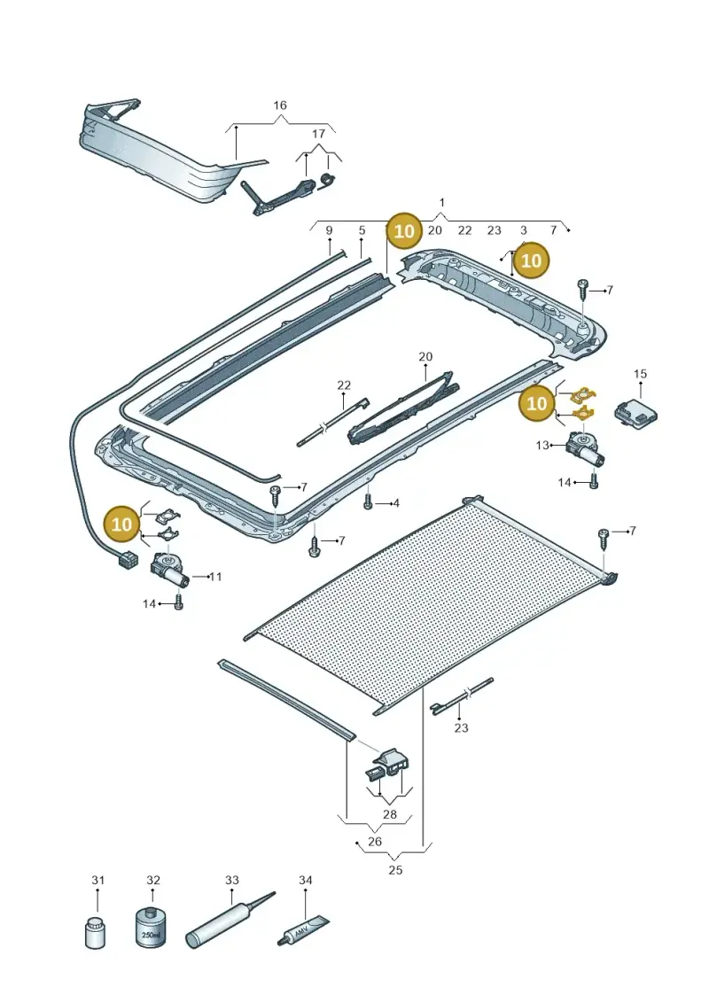 3G9898804A — SEAT Leon style (2019-) diagram 793877200, position 10