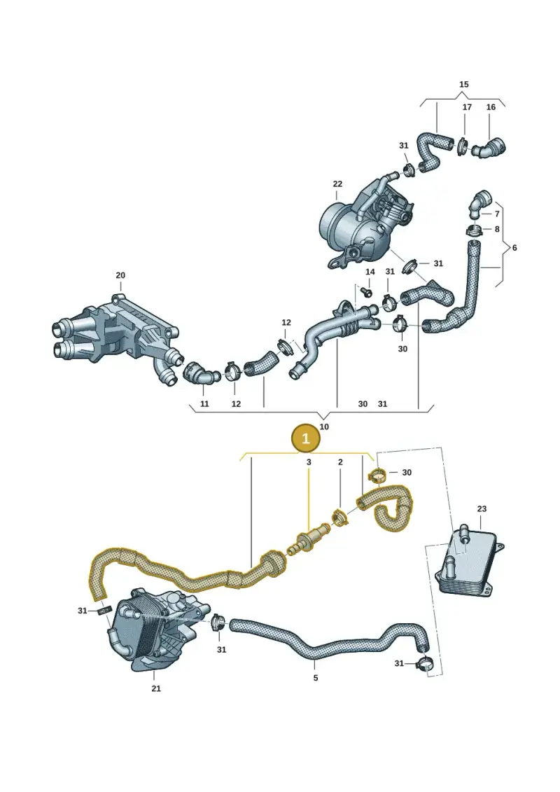 3Q0122096E — SEAT Formentor TSI CUPRA (2020-) diagram 793121112, position 1
