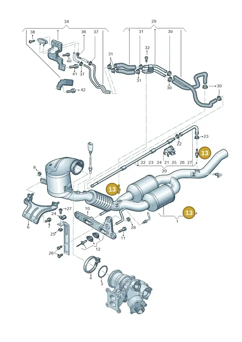 3Q0253574B — SEAT Tarraco FR (2018-2024) diagram 884253042, position 13