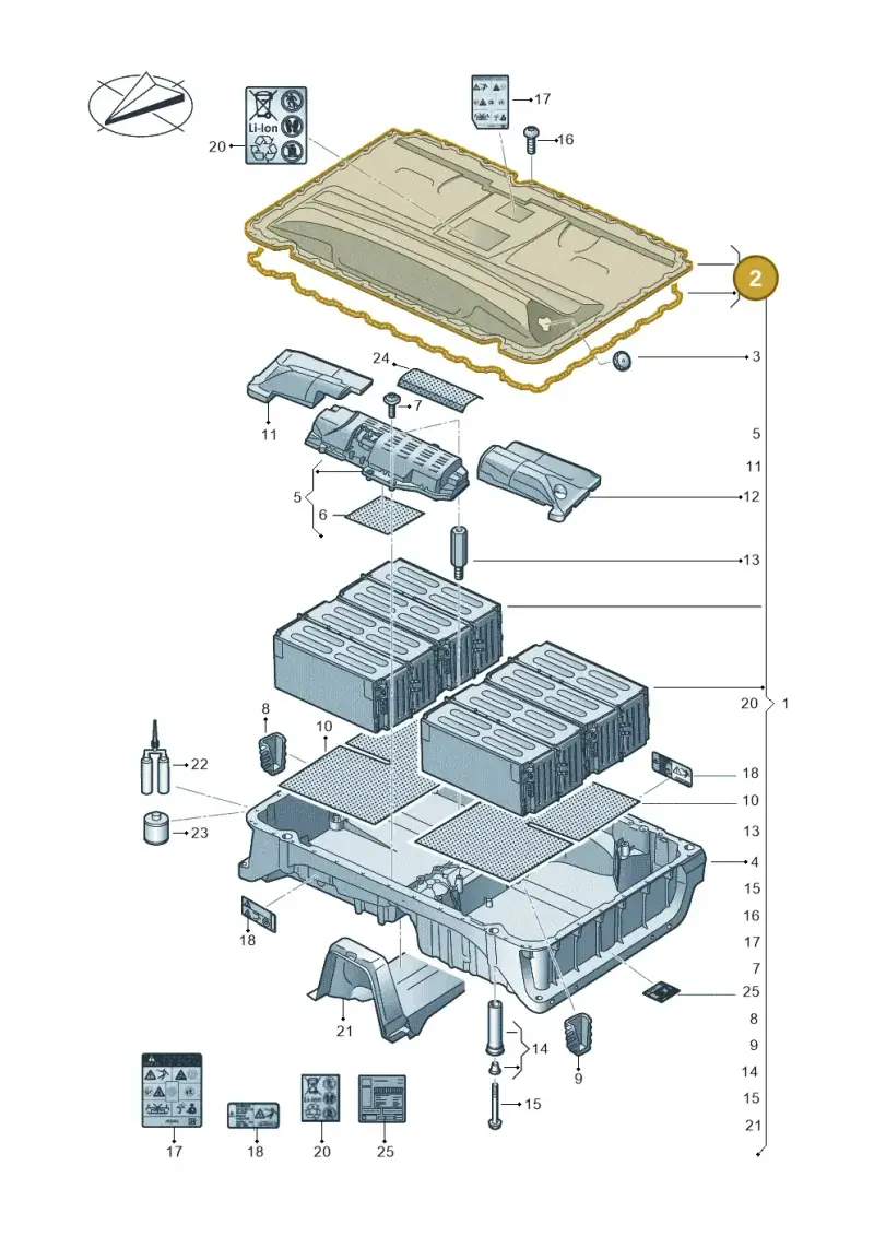 3Q0804841E — SEAT Tarraco FR (2018-2024) diagram 793915550, position 2