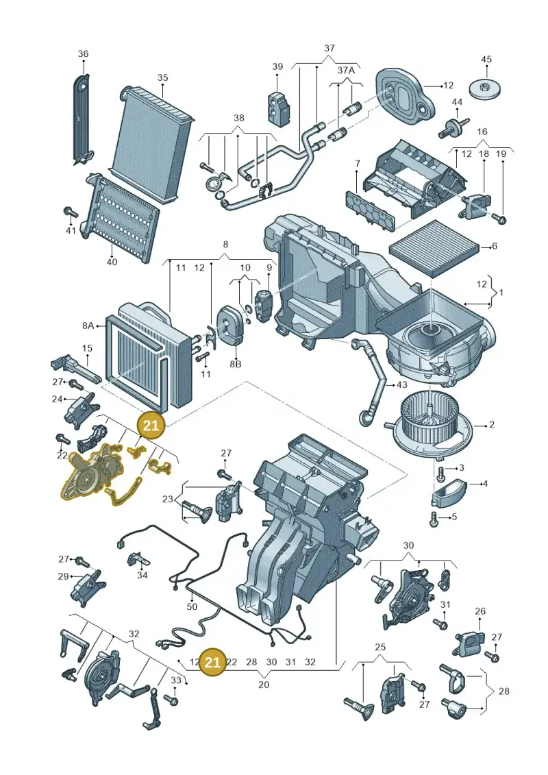 3Q0898141B — SEAT Formentor TSI CUPRA (2020-) diagram 793820200, position 21