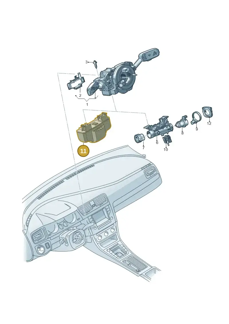 3Q0905861B — SEAT Tarraco FR (2018-2024) diagram 591953050, position 11
