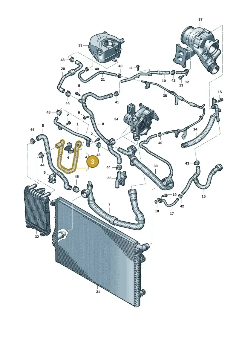 3WA122101J — SEAT Leon style (2019-) diagram 596121059, position 3