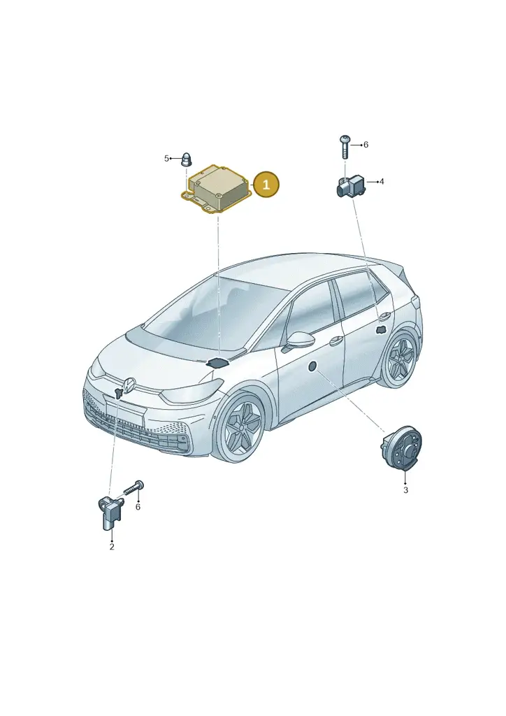 3WA959655AB — SEAT EBoost CUPRA (2021-) diagram 10a959030, position 1