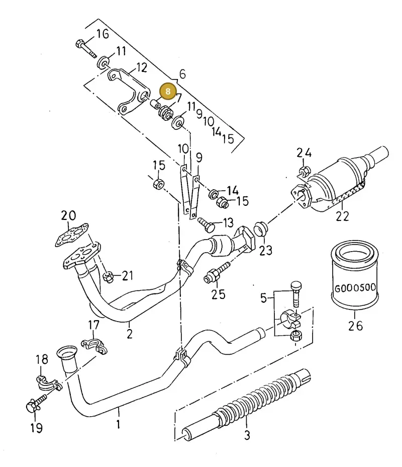 431253205B — SEAT IBIZA/CORDOBA/VARIO (1996-1999) diagram 138253550, position 8