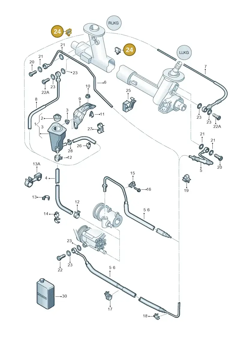 431616823B — SEAT AROSA (2003-2004) diagram 232422550, position 24