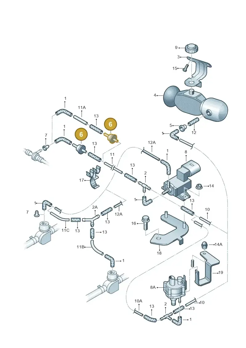 433862117 — SEAT Alhambra (2006-2010) diagram 244819250, position 6