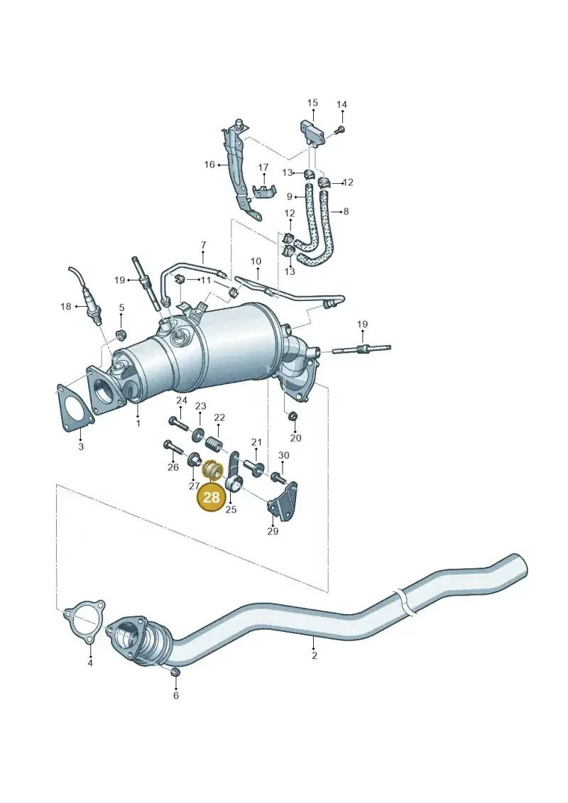 443253149B — SEAT Exeo ST Reference (2008-2011) diagram 636253500, position 28