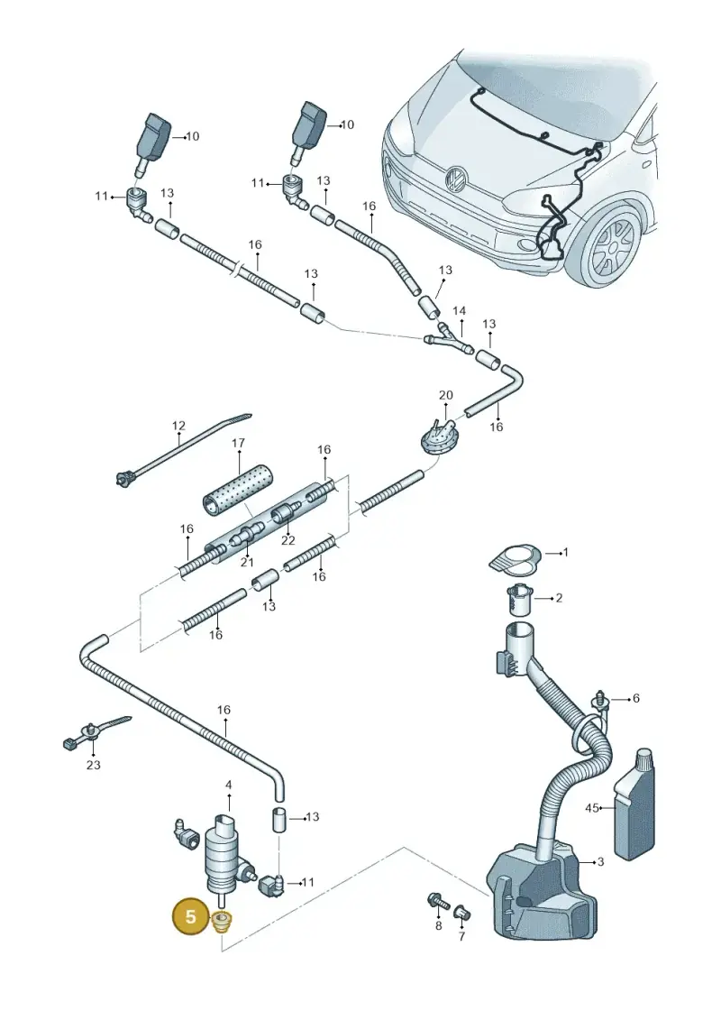 443955465 — SEAT Mii electric (2020-2021) diagram 723955100, position 5