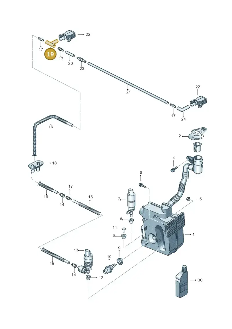 447711758 — SEAT Altea XL (2013-) diagram 418955100, position 19