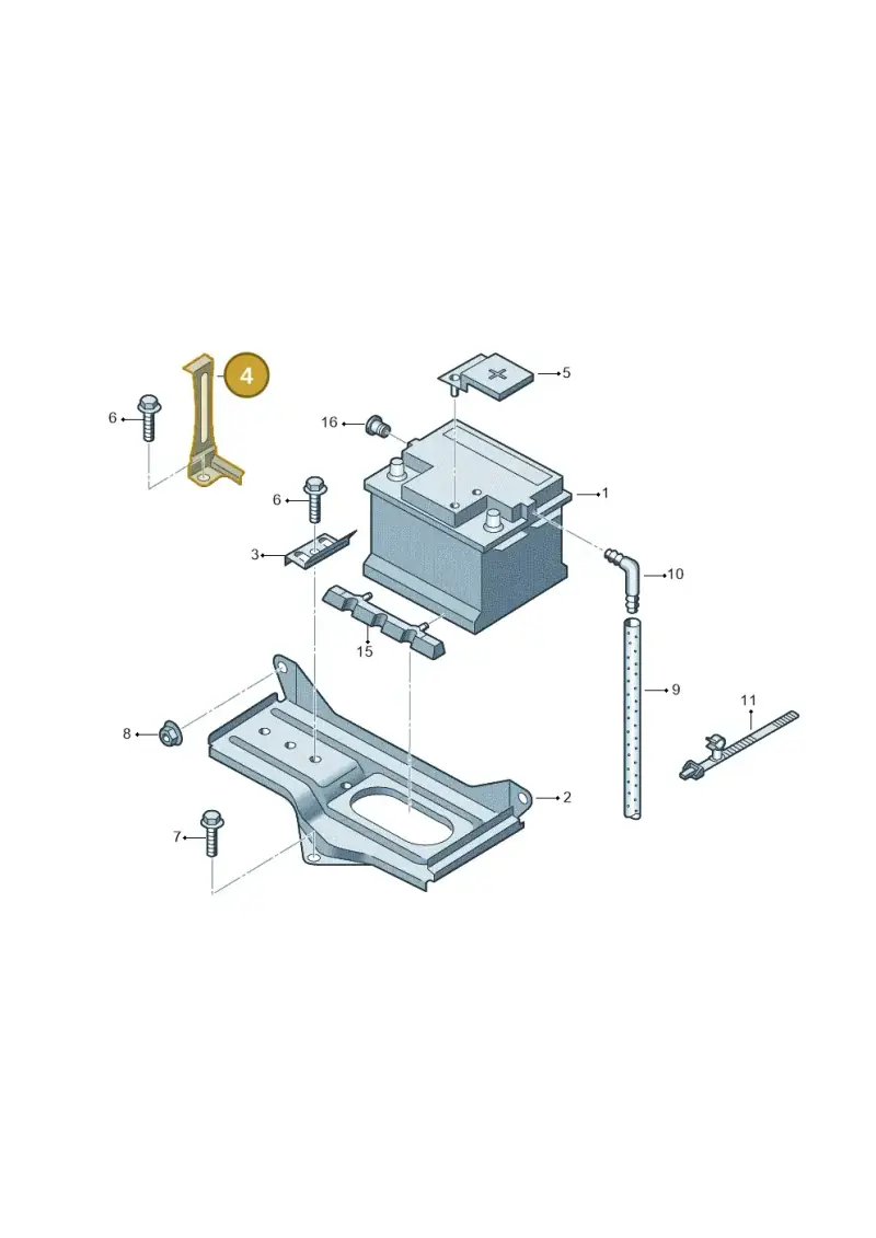 4B0971998C — SEAT Exeo ST Reference (2008-2011) diagram 156915100, position 4