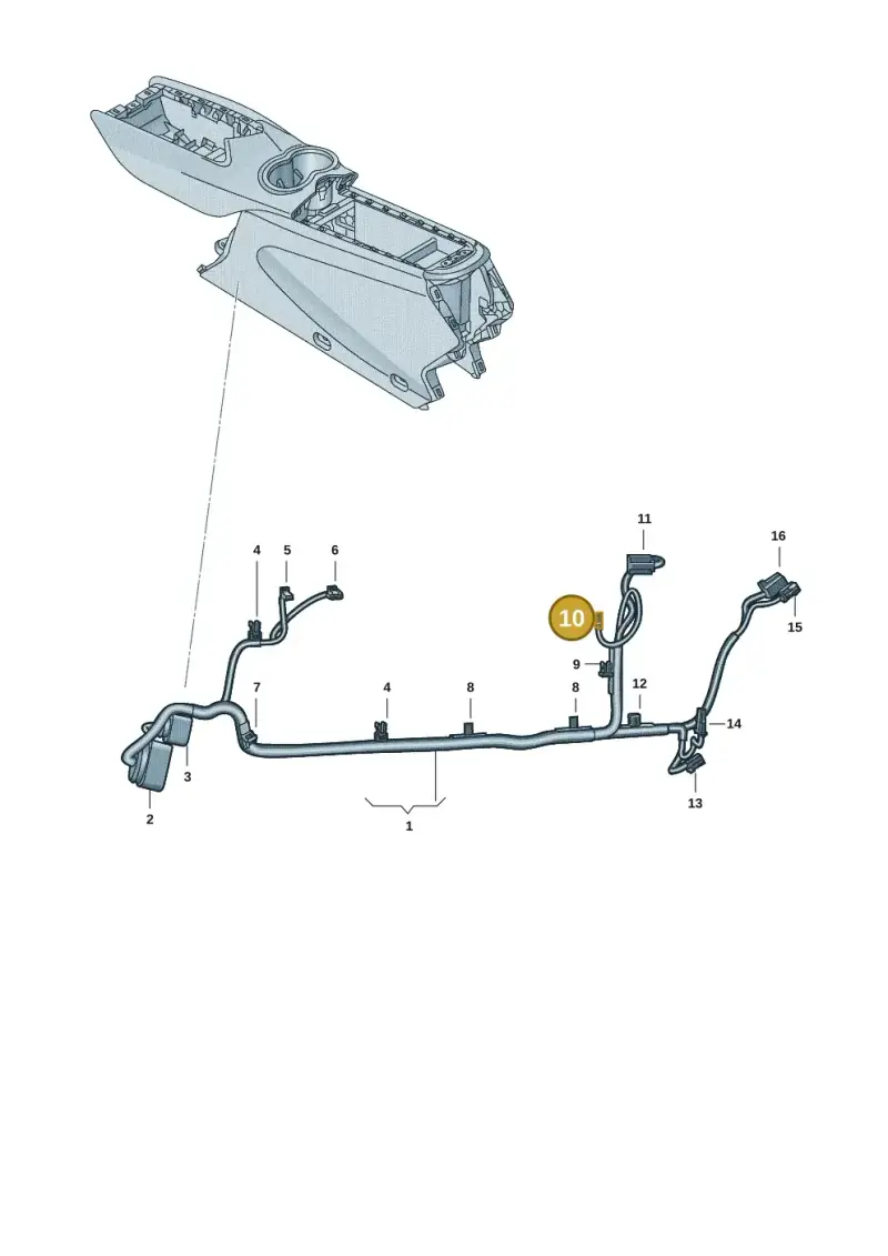 4B0972623 — SEAT Tavascan Cupra (2023-) diagram 20h971030, position 10