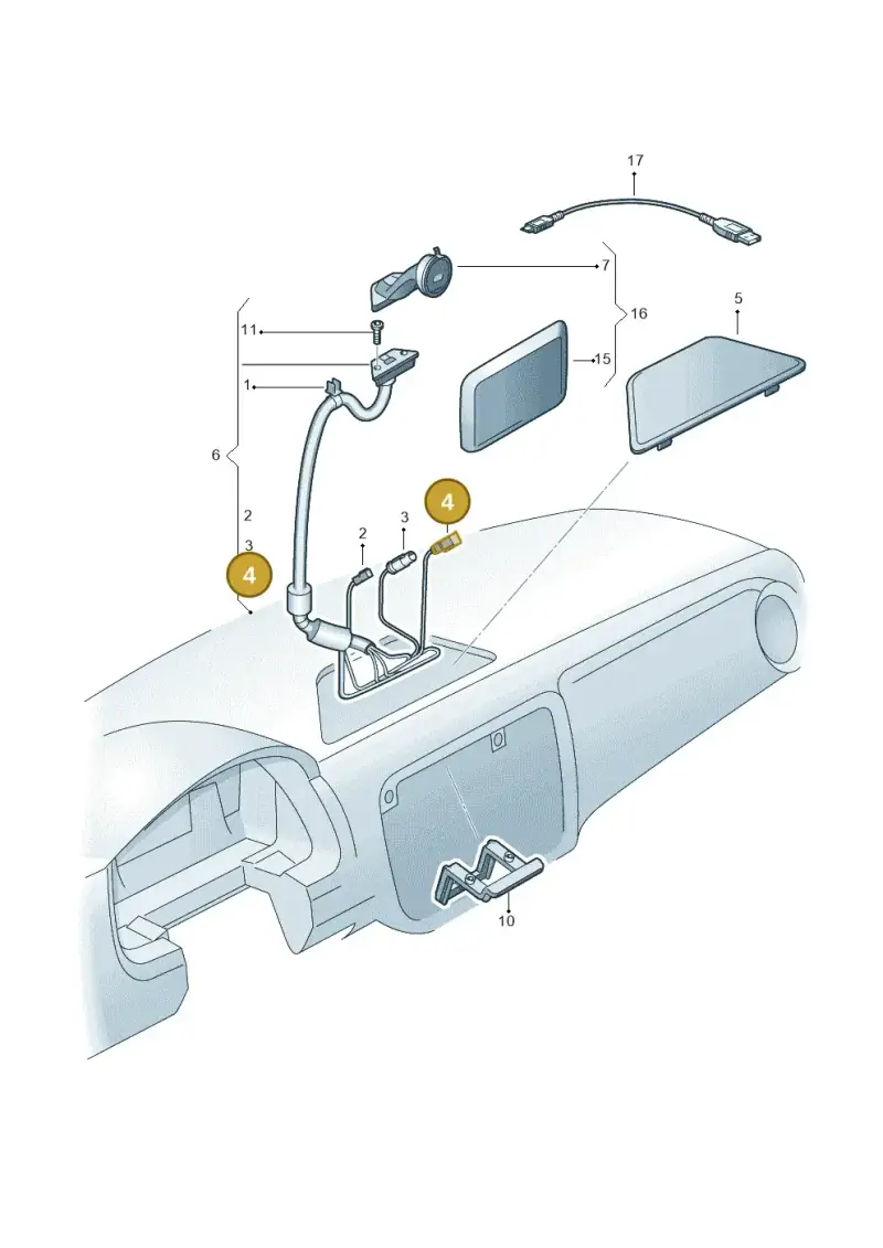 4E0035610K — SEAT Ibiza Reference (2012-2012) diagram 723035000, position 4
