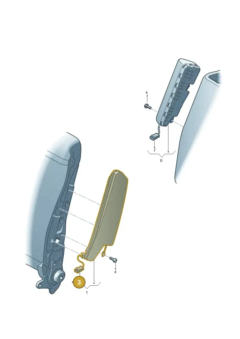 4E0972576 — SEAT Leon Stylance (2010-2012) diagram 420880200, position 3