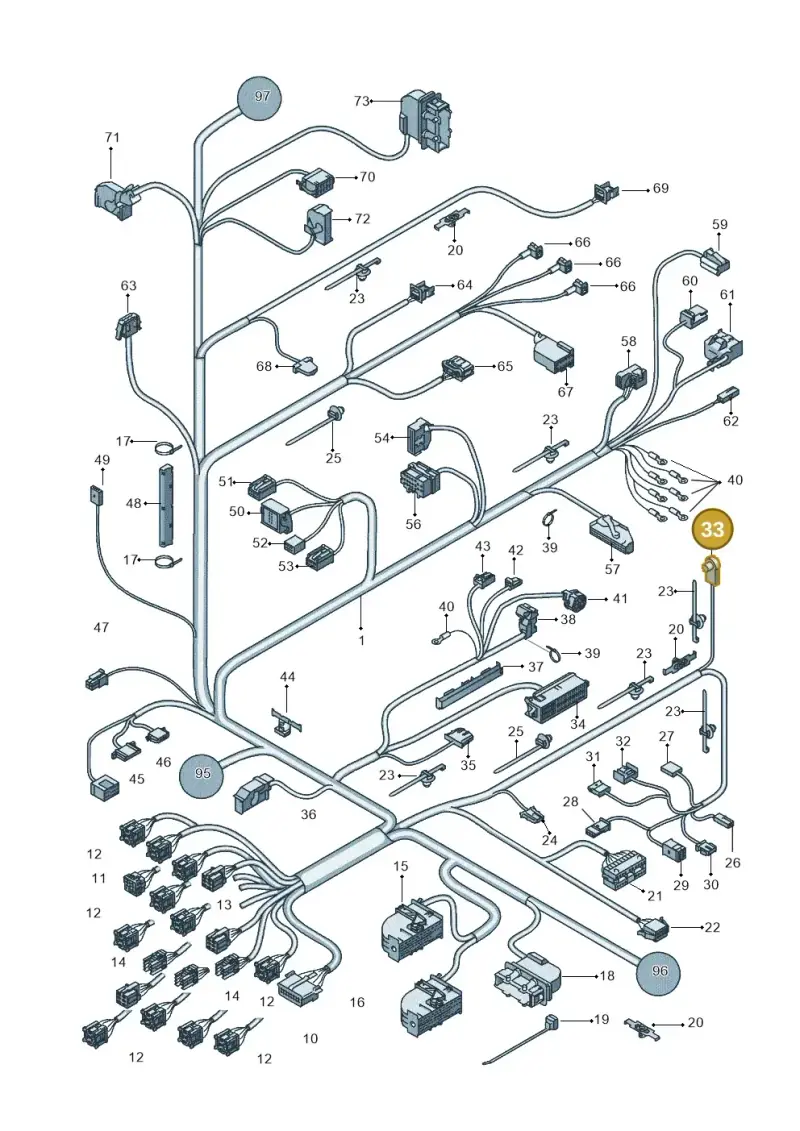 4F0971259 — SEAT Ibiza Reference (2012-2012) diagram 639971820, position 33