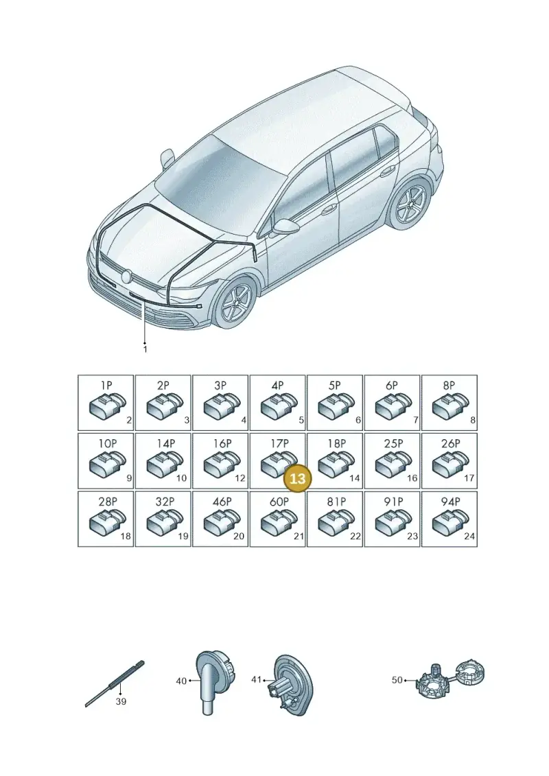 4F0972483A — SEAT Formentor TSI CUPRA (2020-) diagram 5h0971080, position 13