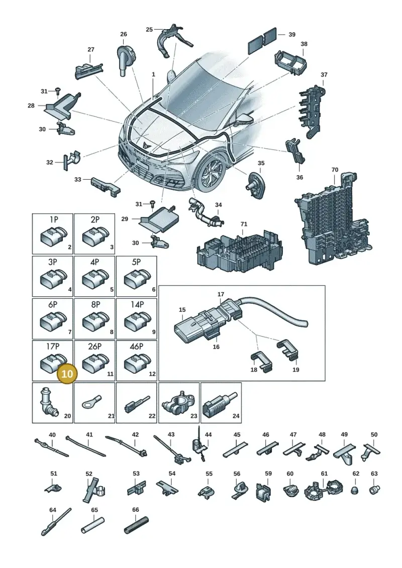 4F0972575B — SEAT Tavascan Cupra (2023-) diagram 20h971080, position 10