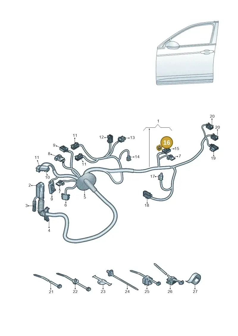 4G0971848C — SEAT Tavascan Cupra (2023-) diagram 20h972033, position 16
