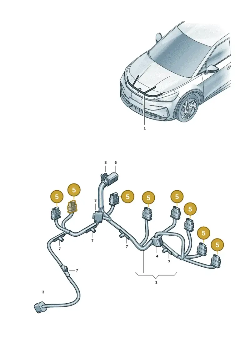 4H0973703 — SEAT Tavascan Cupra (2023-) diagram 11h971500, position 5