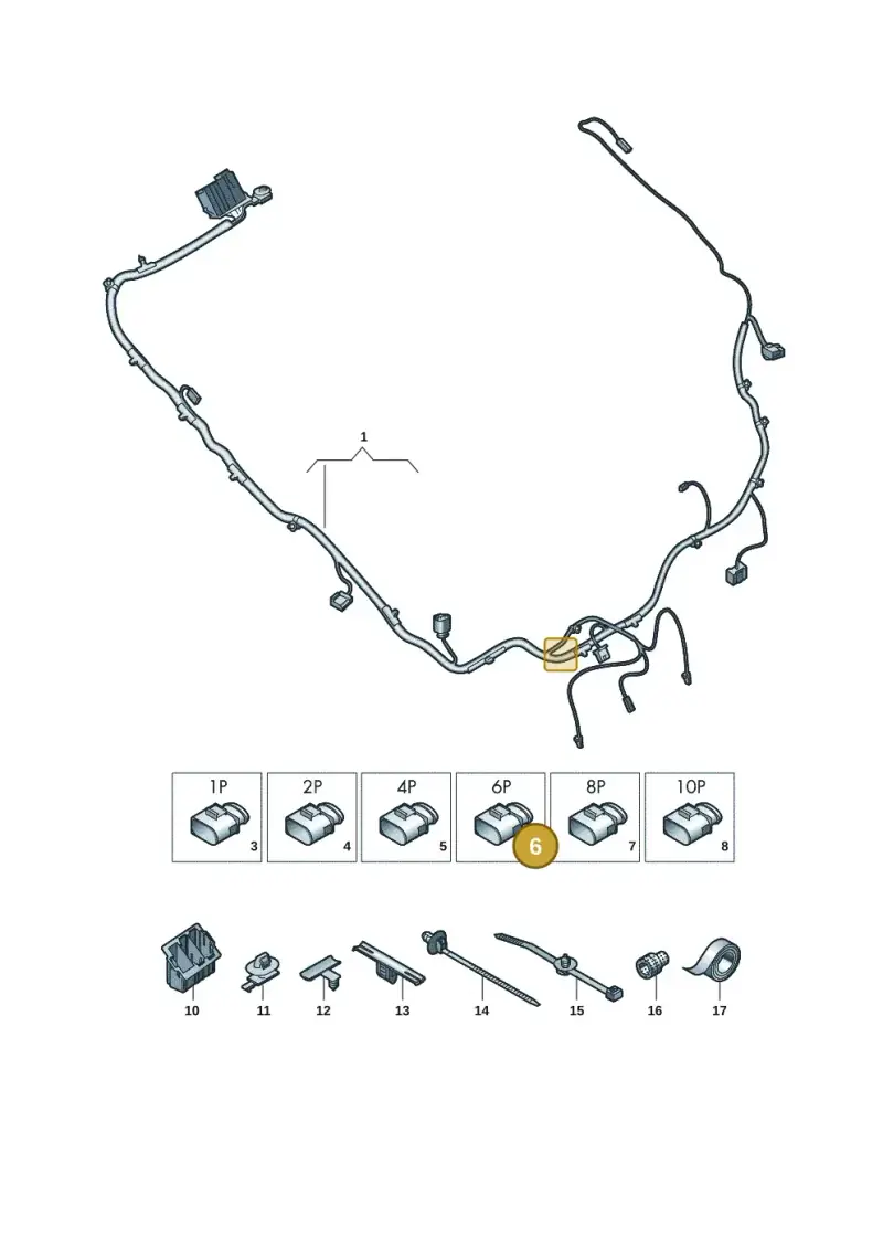 4H0973713G — SEAT Tavascan Cupra (2023-) diagram 20h972080, position 6