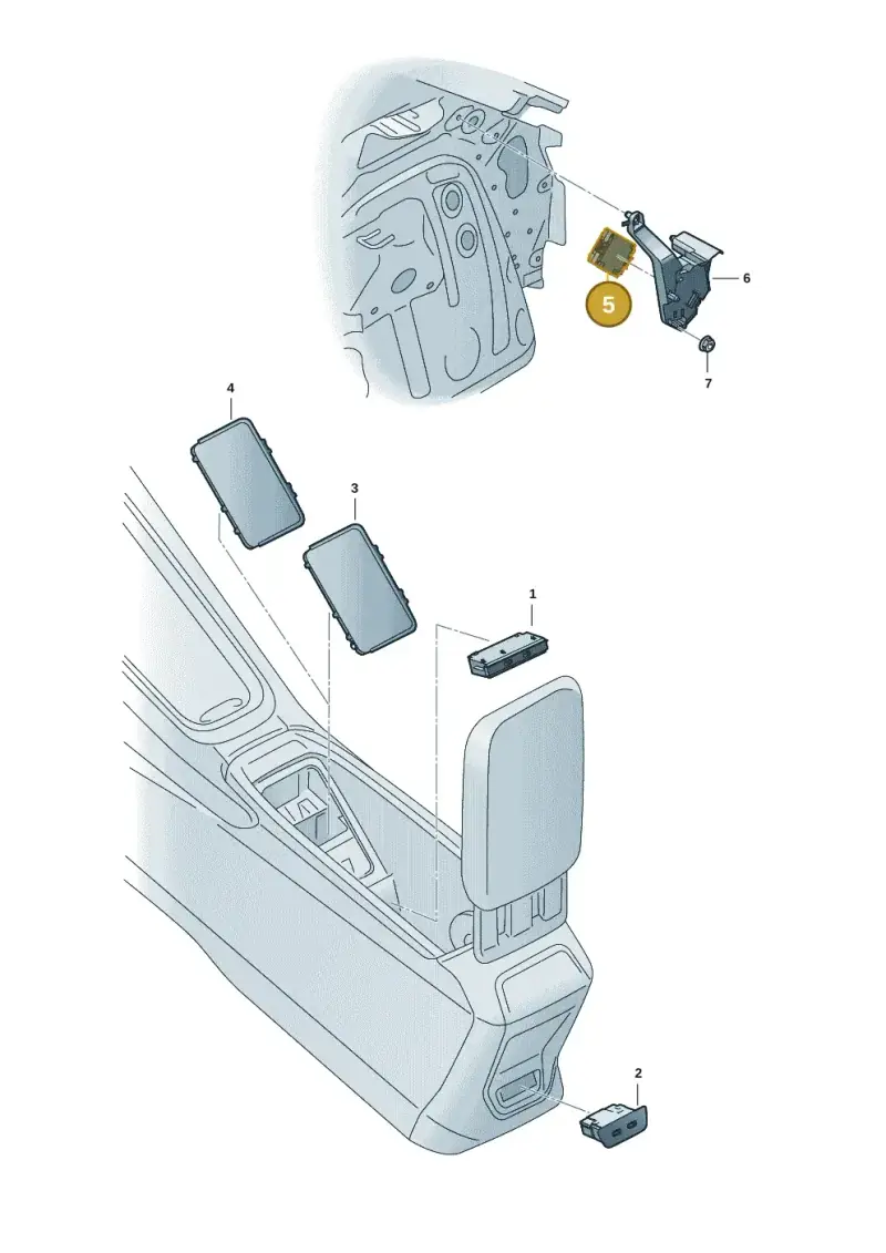 4K0035456 — SEAT EBoost CUPRA (2021-) diagram 10s035040, position 5