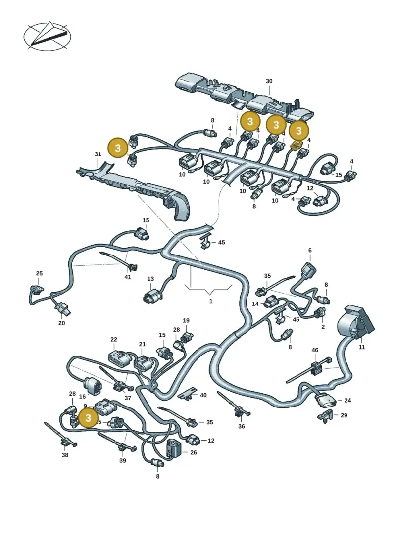 4K0973702A — SEAT Formentor TSI CUPRA (2020-) diagram 5h0971018, position 3