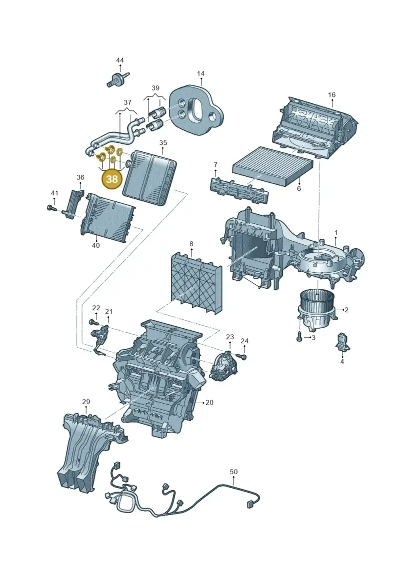 4M0898037B — SEAT Arona FR (2017-) diagram 837819100, position 38
