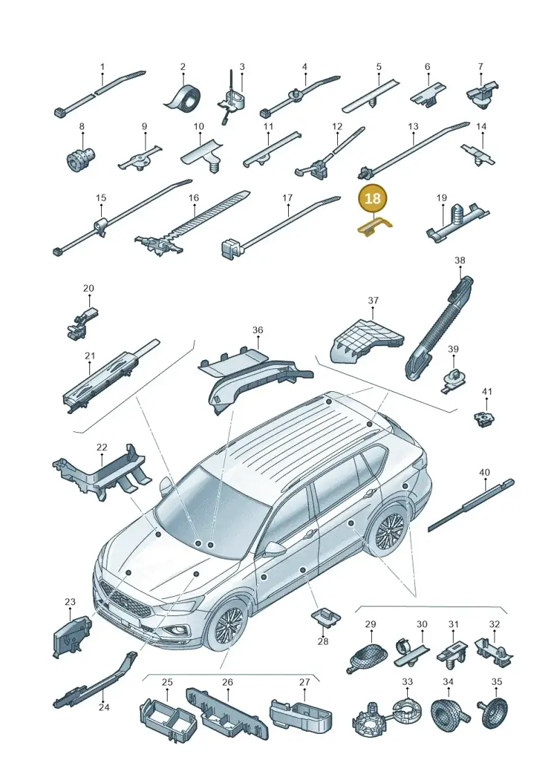 510971848D — SEAT Tarraco FR (2018-2024) diagram 591971083, position 18