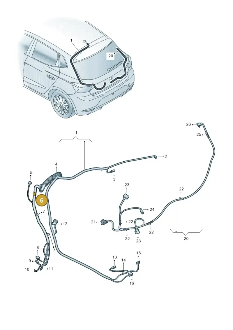 510971848D — SEAT Ibiza FR (2017-) diagram 835972800, position 6