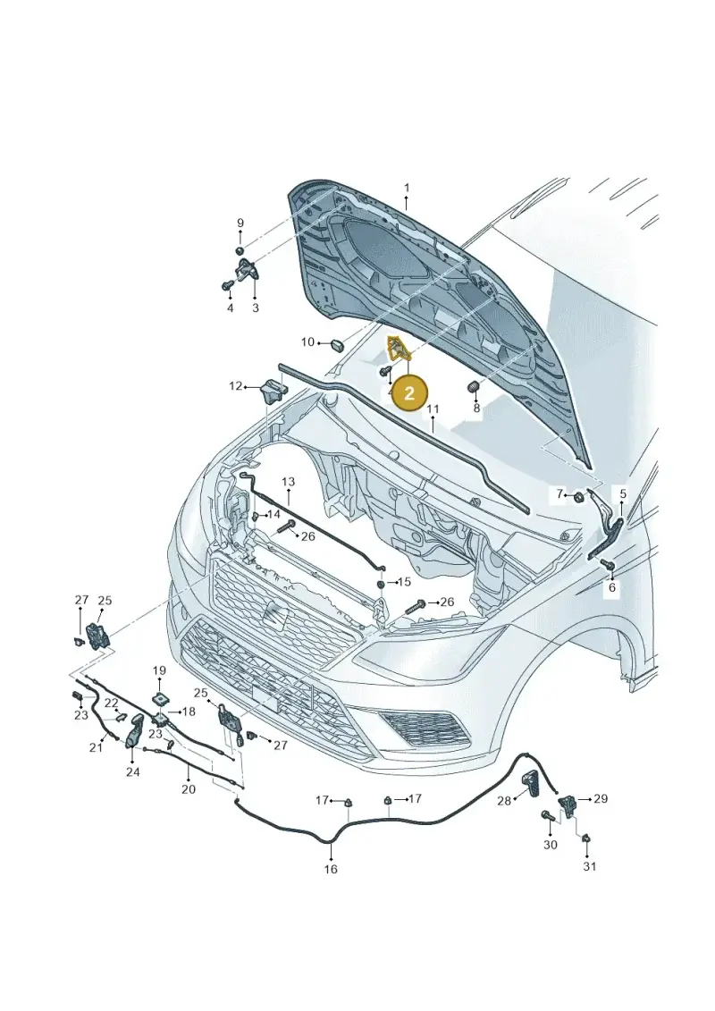 565823185 — SEAT Arona FR (2017-) diagram 471823000, position 2