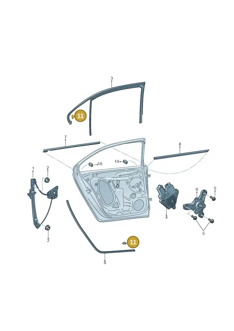 5E0837732 — SEAT Toledo Reference (2015-2019) diagram 740839600, position 11