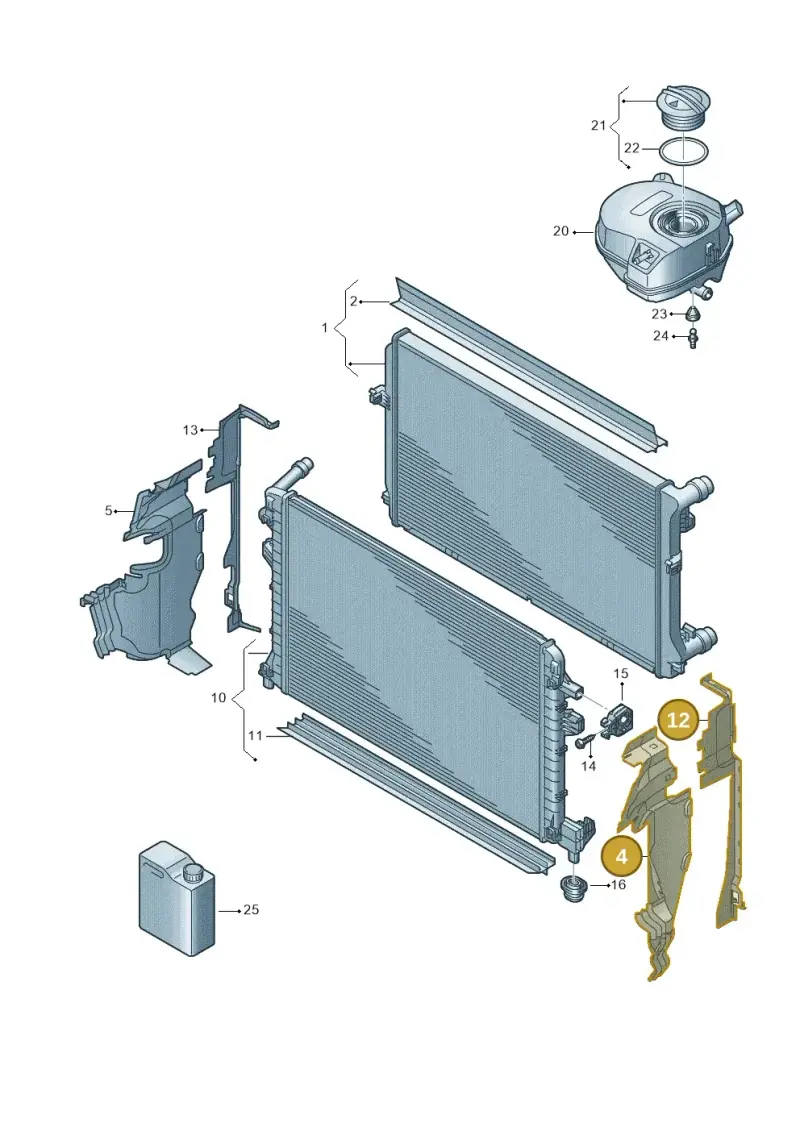 5FA121283R — SEAT Leon (2019-) diagram 596121008, position 4+12