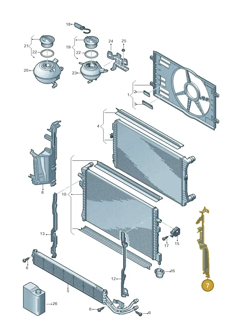 5FA121283R — SEAT Leon (2019-) diagram 746121870, position 7