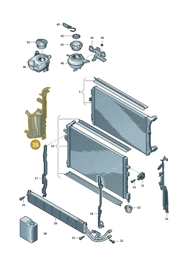 5FA121284P — SEAT Leon (2019-) diagram 596121127, position 15