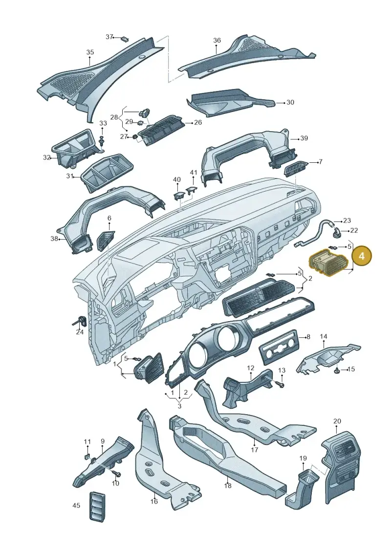 5FJ820902VUX — SEAT Tarraco (2018-2024) diagram 884819300, position 4