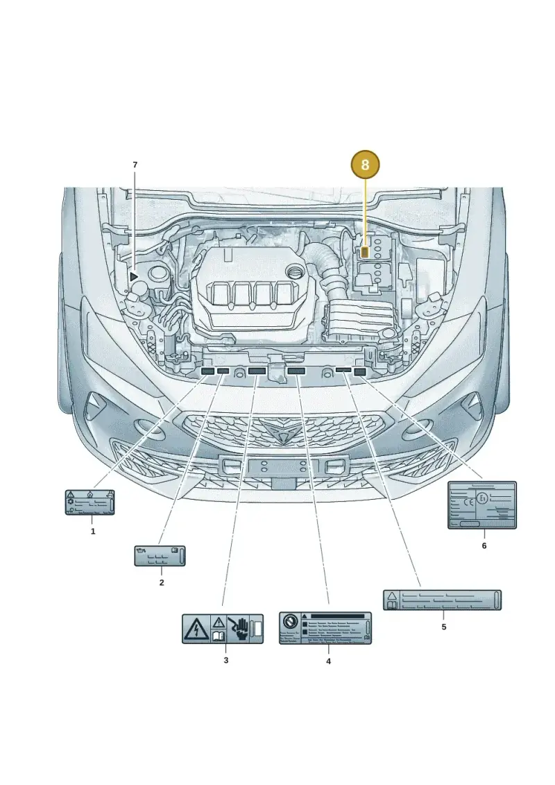 5G0010004 — SEAT Formentor TSI CUPRA (2020-) diagram 5ff010010, position 8