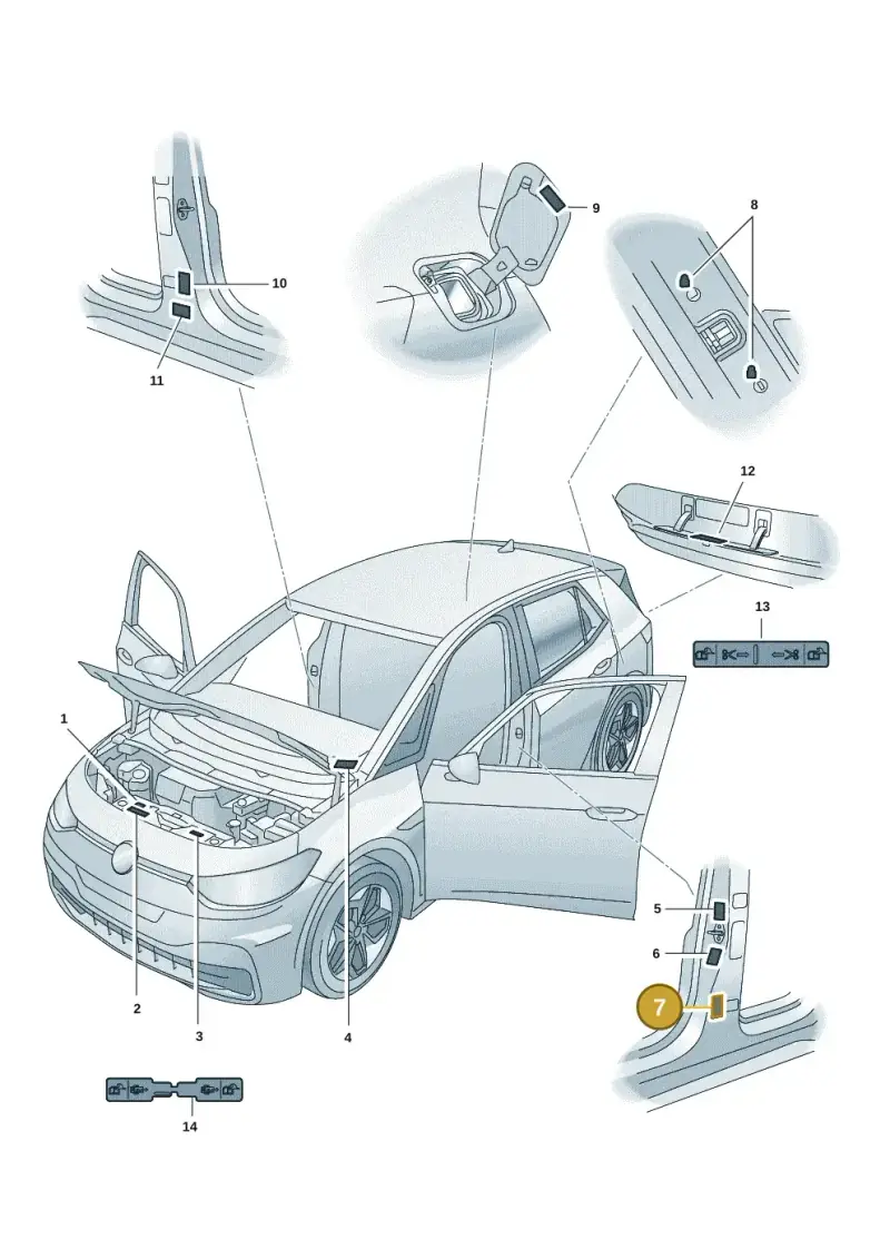 5G0010029J — SEAT EBoost CUPRA (2021-) diagram 10a010000, position 7