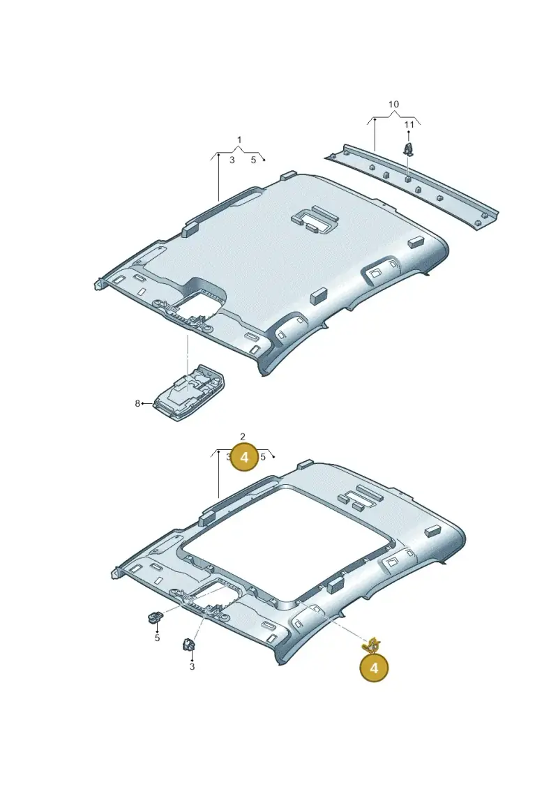 5G0867289A — SEAT EBoost CUPRA (2021-) diagram 10a867055, position 4