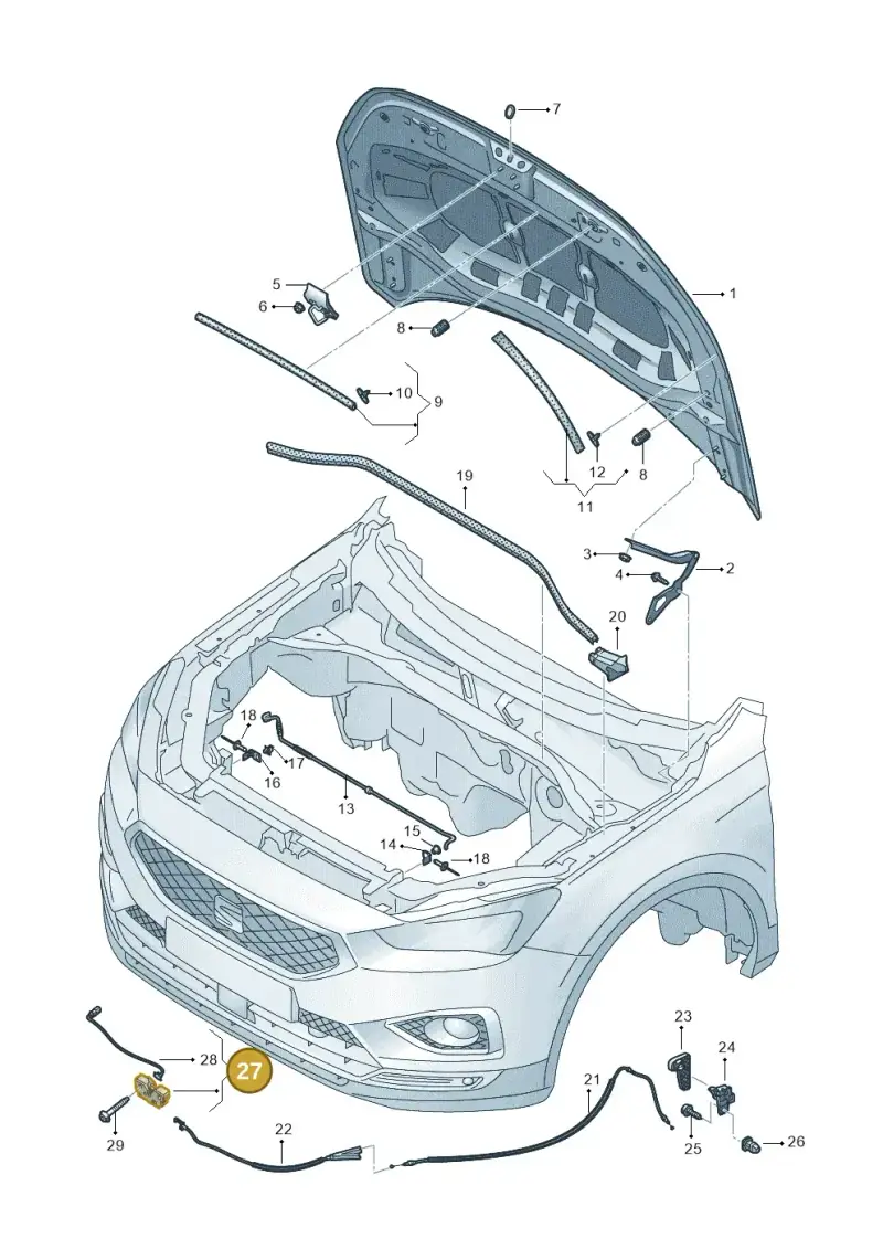 5G1823509D — SEAT Tarraco FR (2018-2024) diagram 591823000, position 27