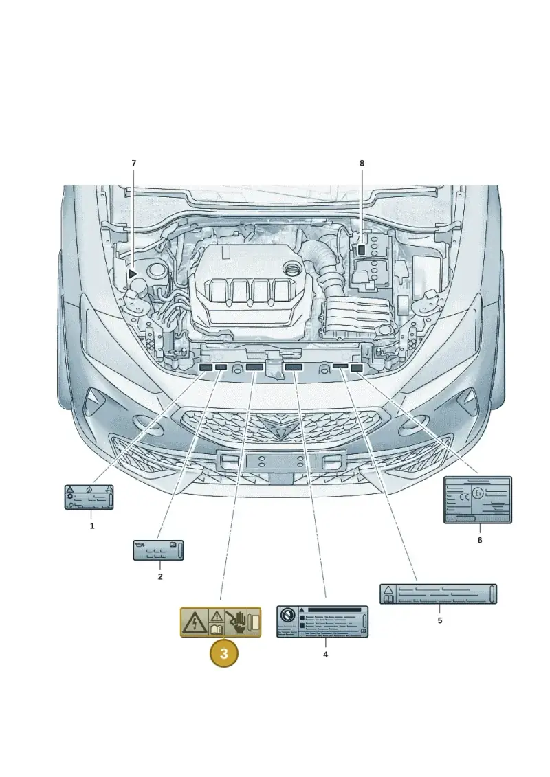 5GE010001 — SEAT Formentor TSI CUPRA (2020-) diagram 5ff010010, position 3