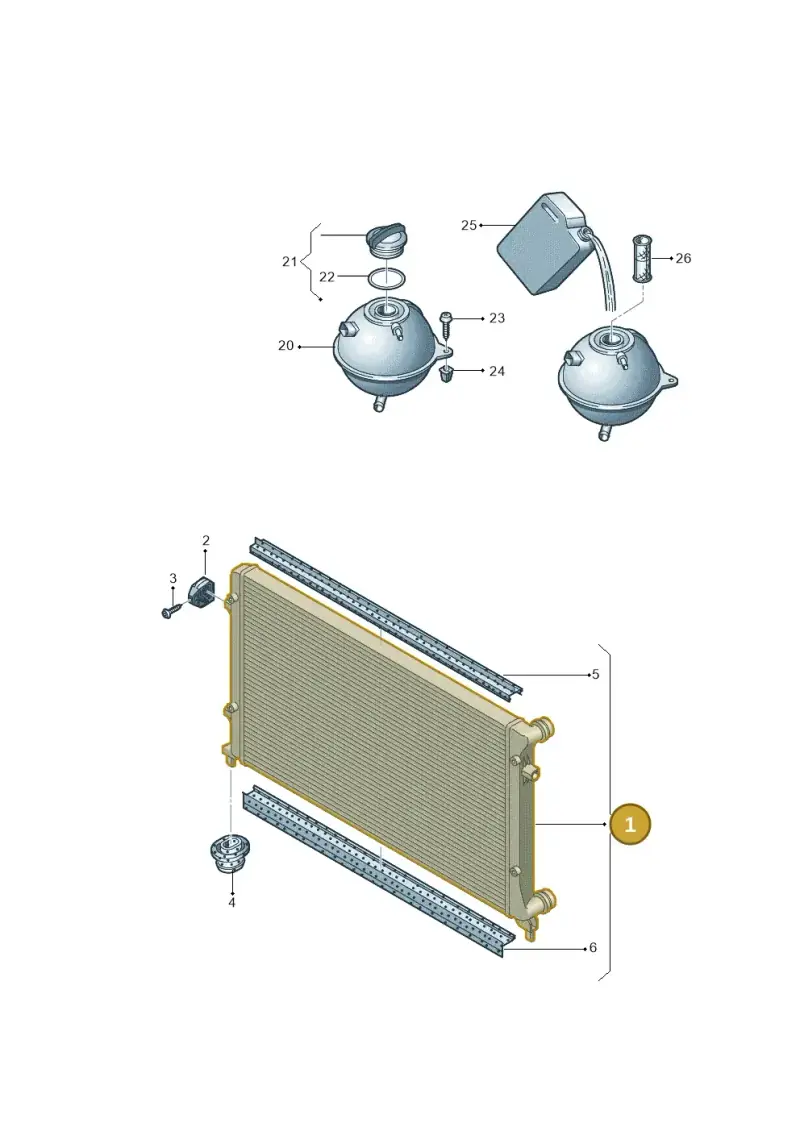 5K0121251AA — SEAT Altea XL Reference (2013-2013) diagram 412121700, position 1