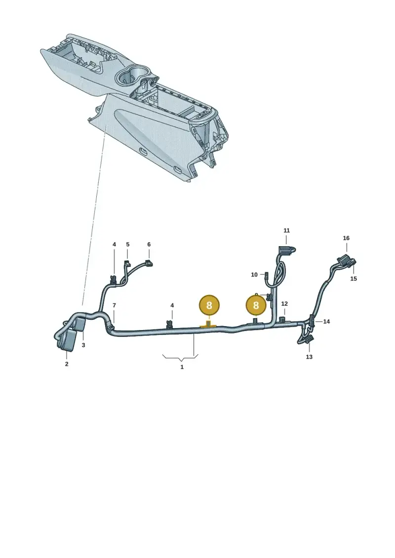 5M0971838A — SEAT Tavascan Cupra (2023-) diagram 20h971030, position 8