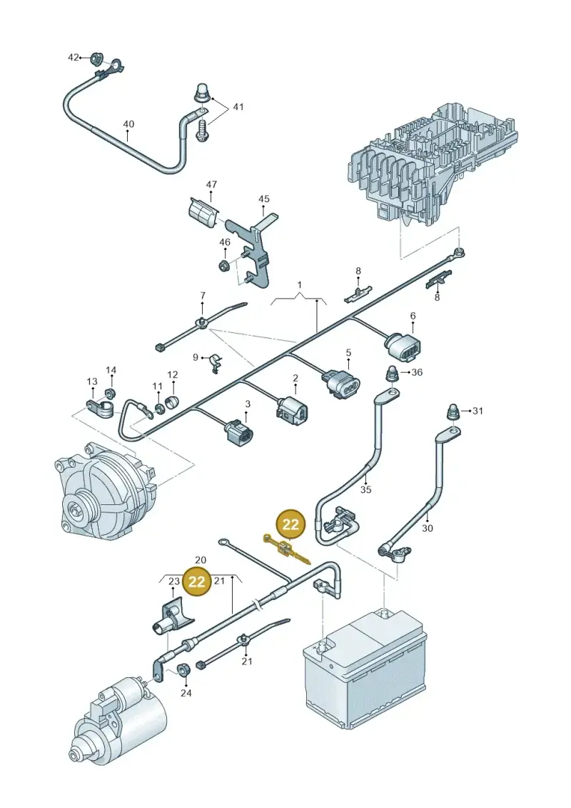 5M0971838A — SEAT Tarraco FR (2018-2024) diagram 884971010, position 22