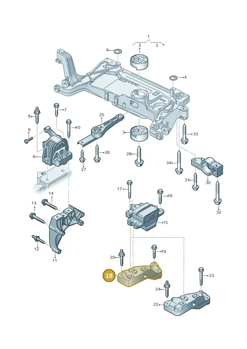 5N0199117A — SEAT Alhambra Stylance (2015-2022) diagram 689199300, position 18