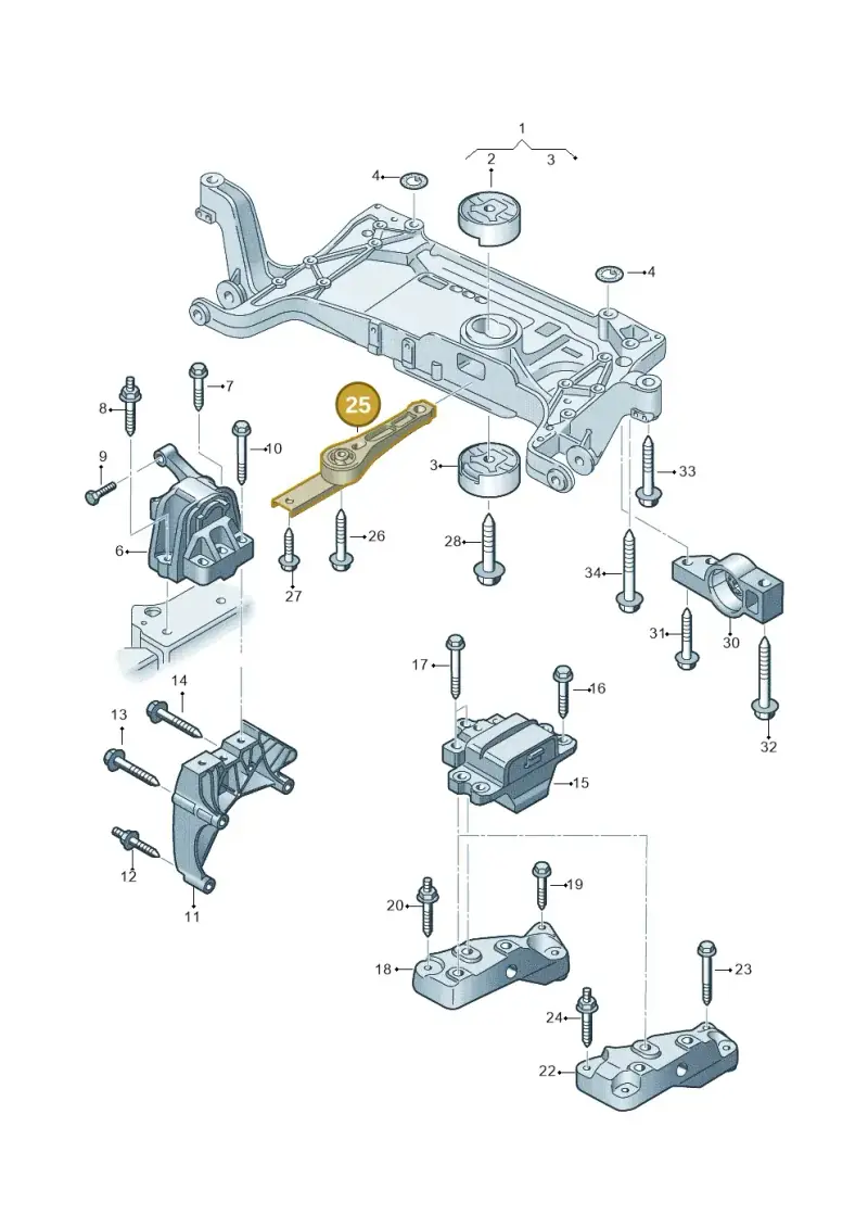 5N0199855E — SEAT Alhambra Stylance (2015-2022) diagram 689199300, position 25