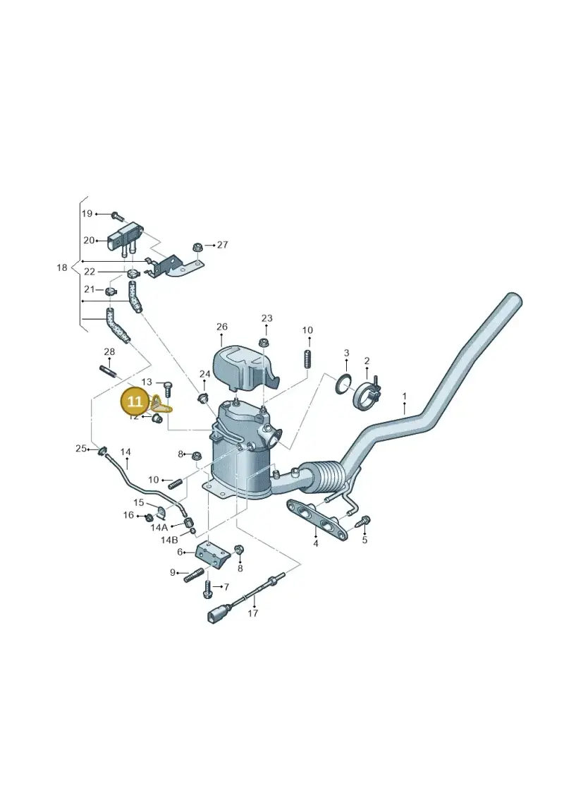 5N0253463 — SEAT Altea XL Reference (2013-2013) diagram 649253700, position 11