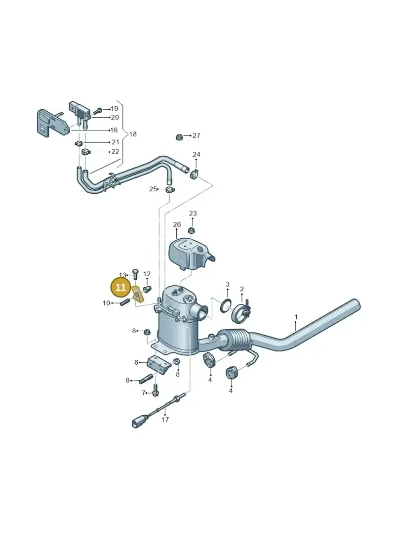 5N0253463 — SEAT Toledo Reference (2012-2015) diagram 672253600, position 11