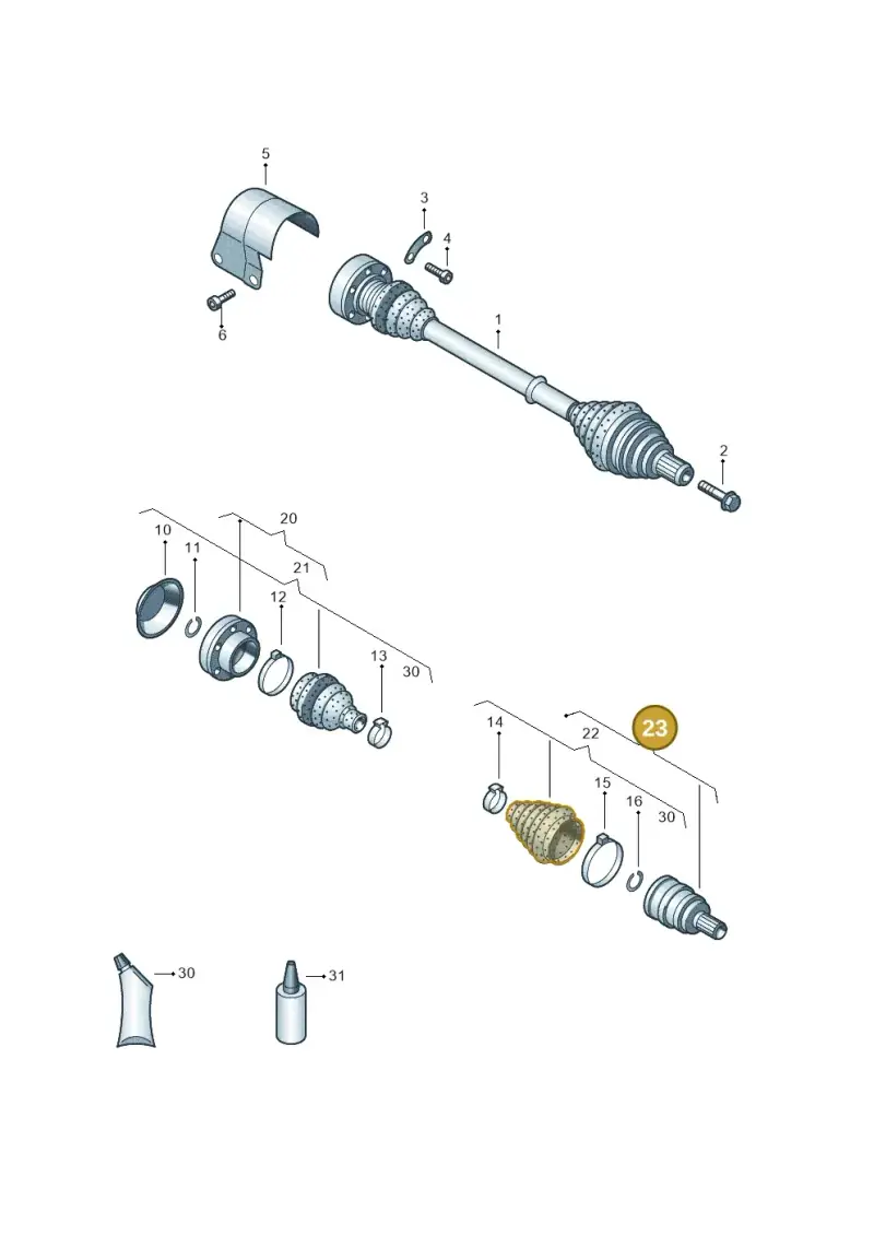 5N0498099 — SEAT Leon ST Stylance (2012-2016) diagram 702407520, position 23