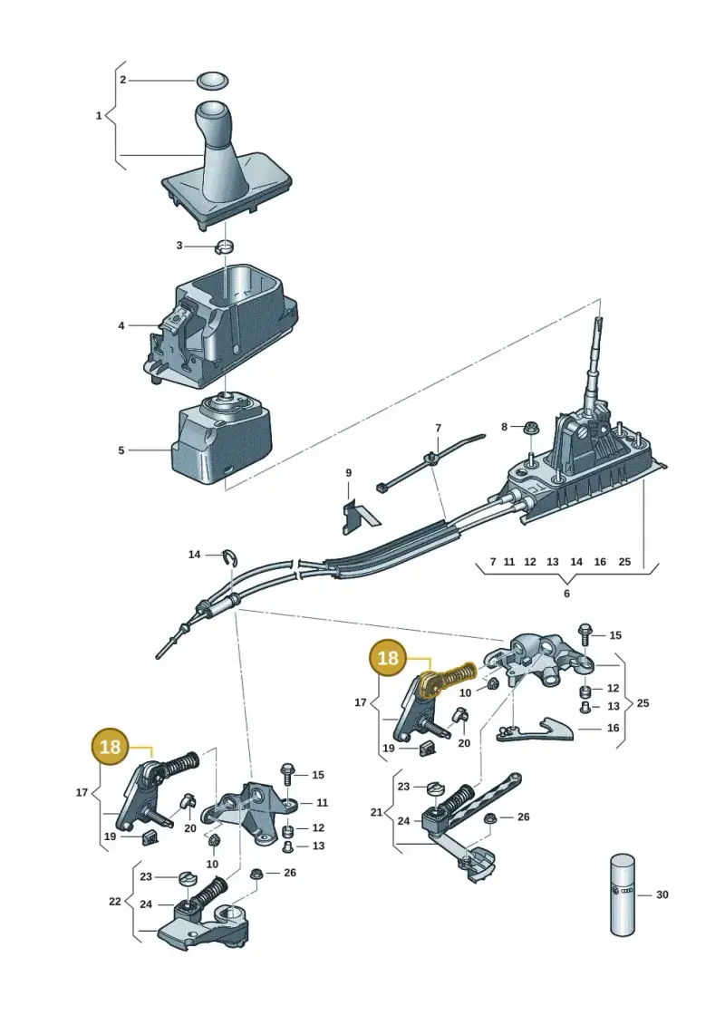 5N0711761 — SEAT Leon style (2019-) diagram 587711301, position 18